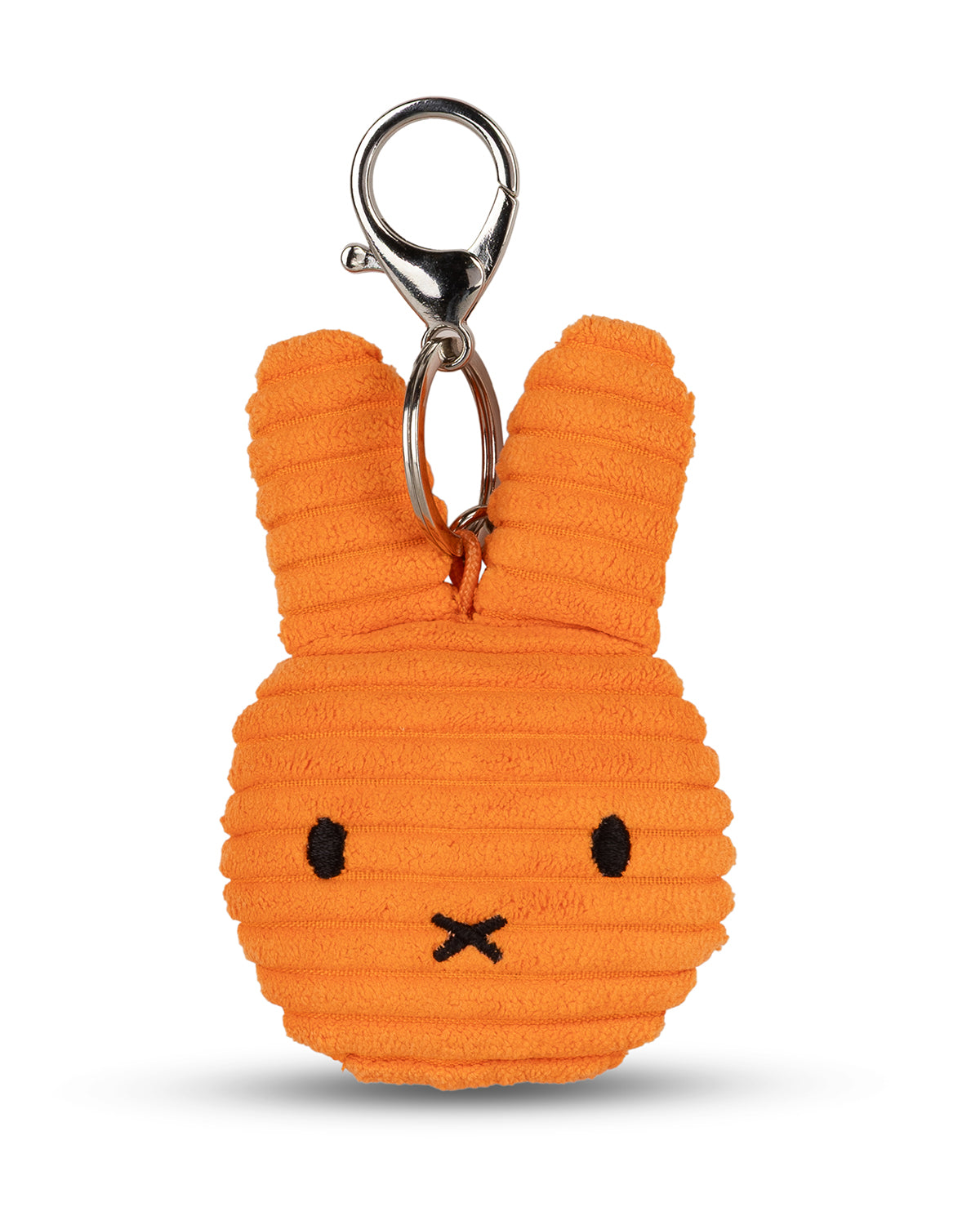 Keychain Miffy Flat ECO Corduroy Orange 4"