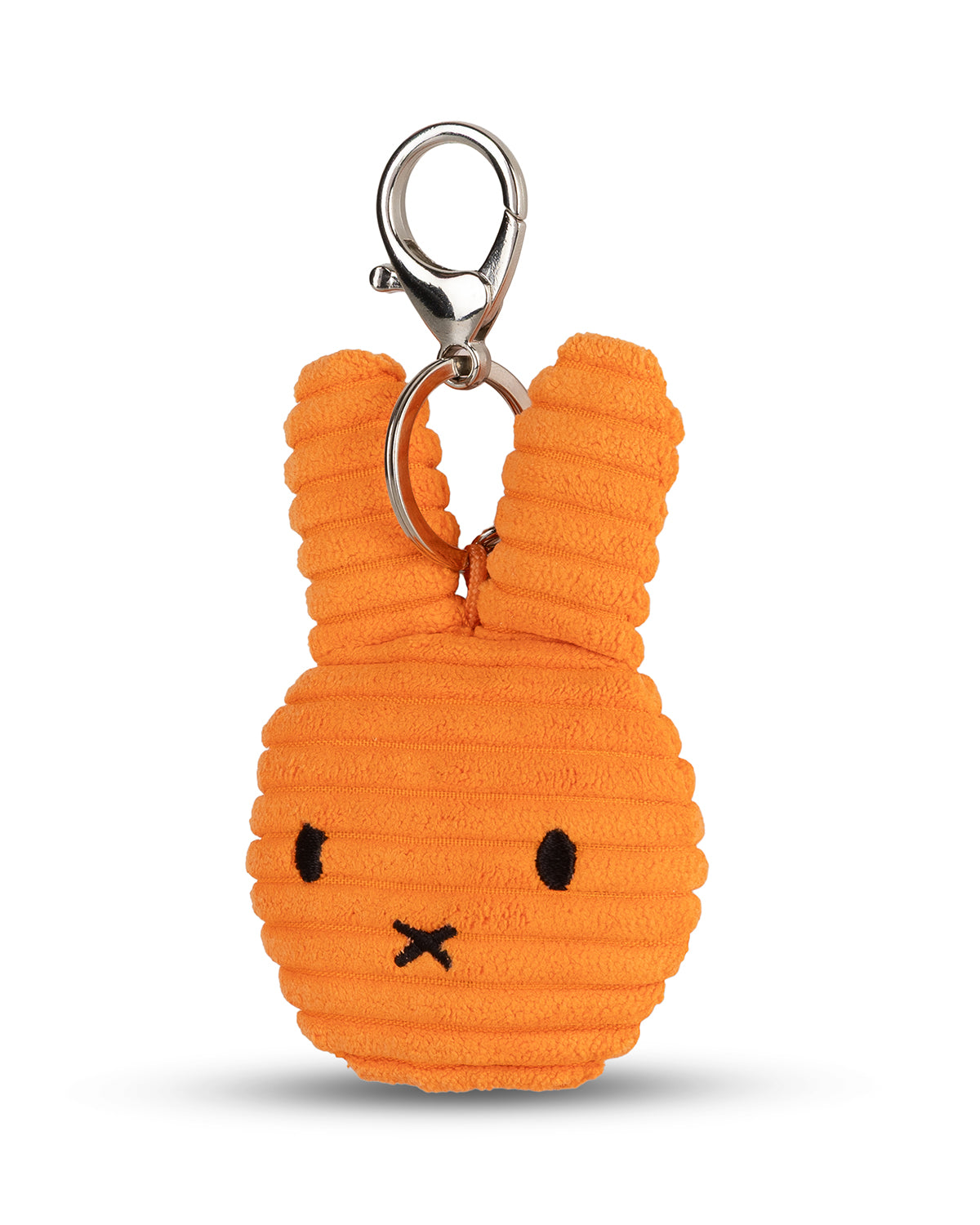 Keychain Miffy Flat ECO Corduroy Orange 4"
