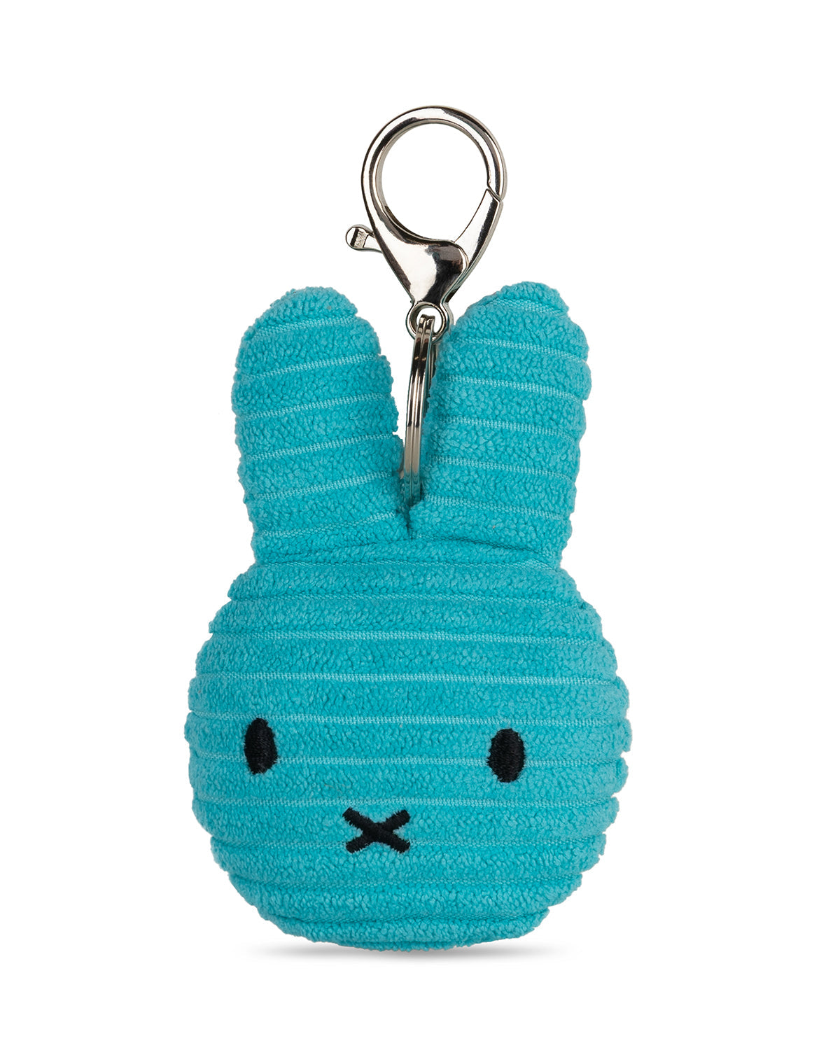 Keychain Miffy Flat ECO Corduroy Teal  4"