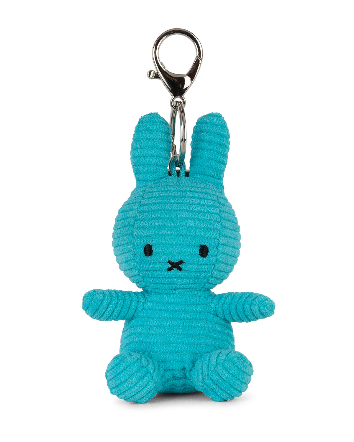 Keychain Miffy ECO Corduroy Teal 4"