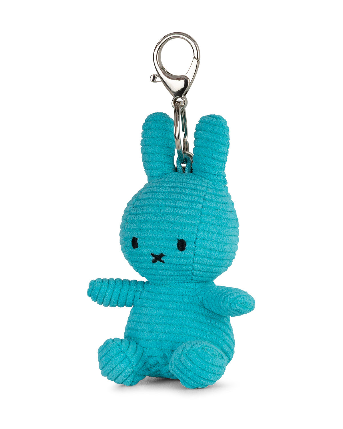 Keychain Miffy ECO Corduroy Teal 4"