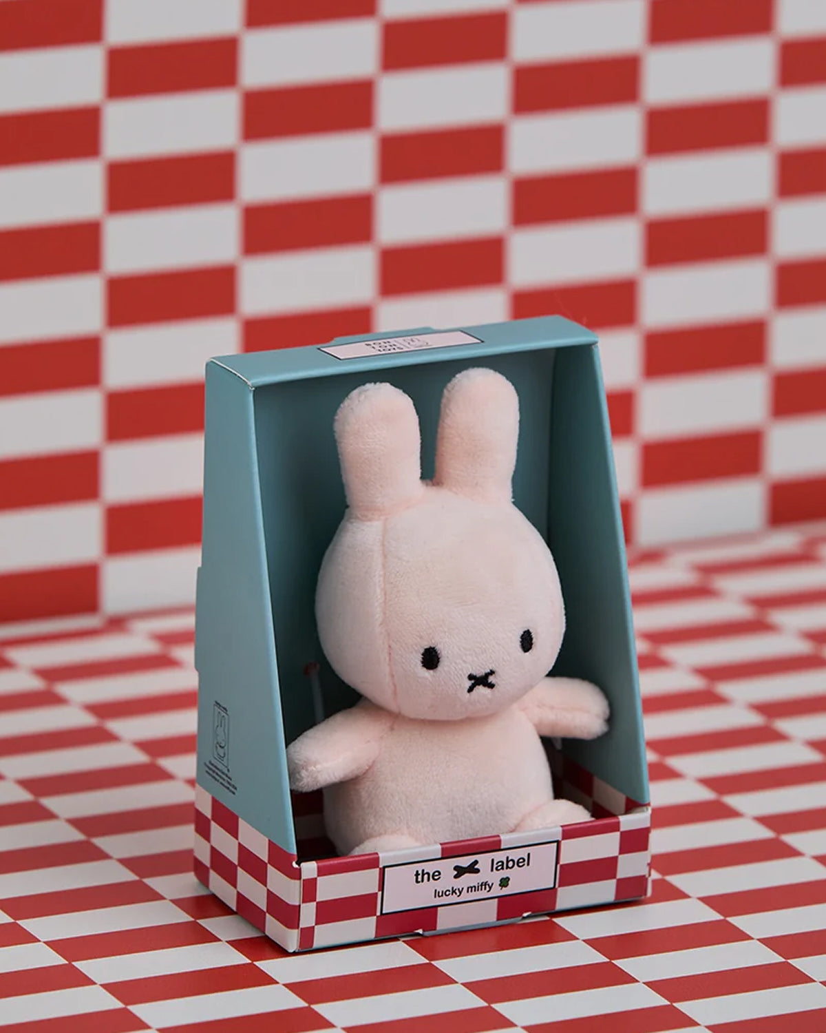 Plush MIFFY LUCKY Pink in Giftbox 4"