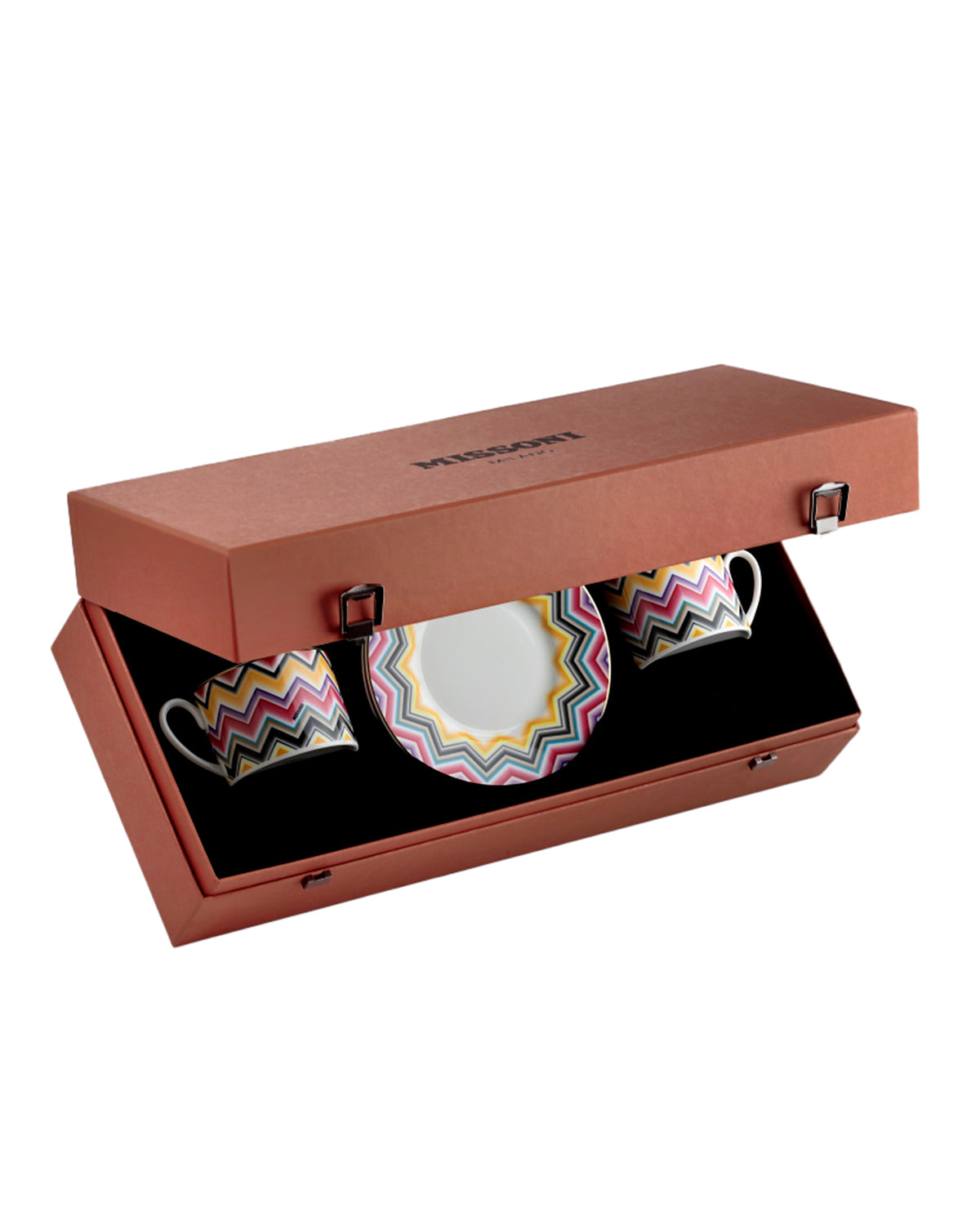 MARRAKECH Luxury box Set 2 Pcs. Tea Cup & Saucer - Ø 8,5 X H 6 Cm Cap. 22 Cl. - S.15,5 Cm