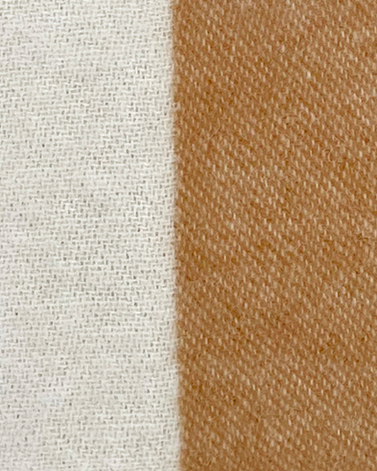 Blanket ROUGH STRIPE Terra Brown 4.25 x 6.5ft