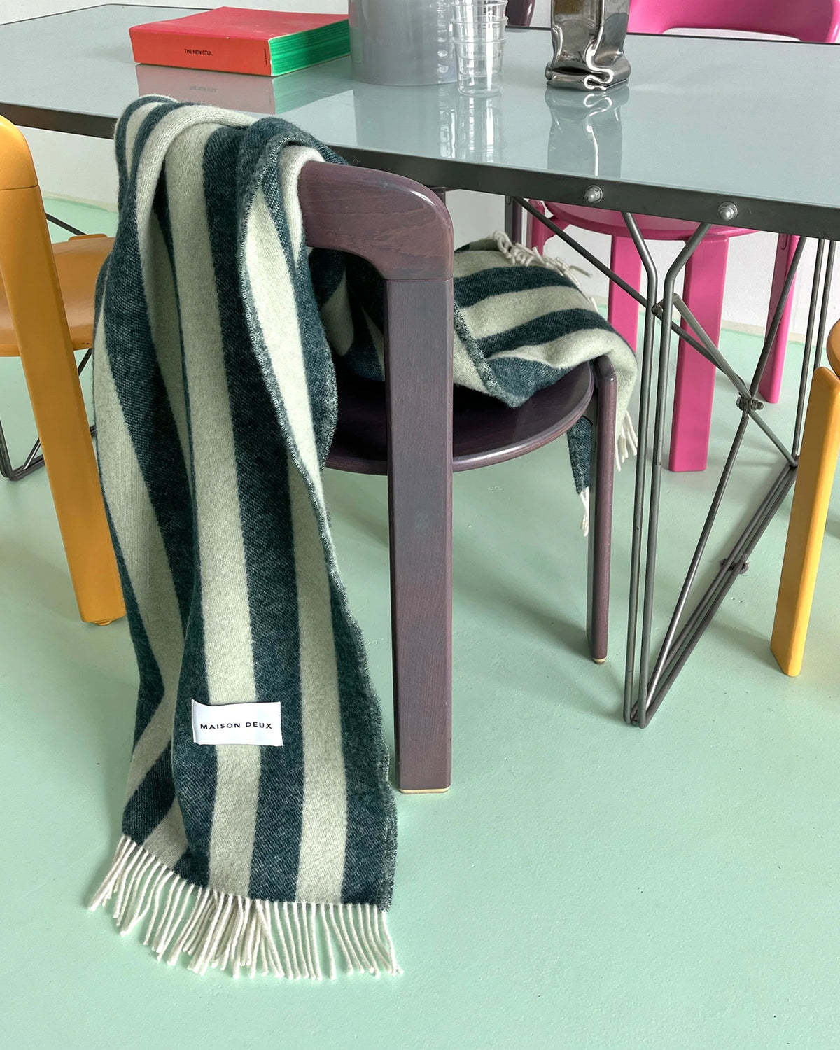Blanket CANDY WRAP Green / Sage 4.25 x 6.5ft