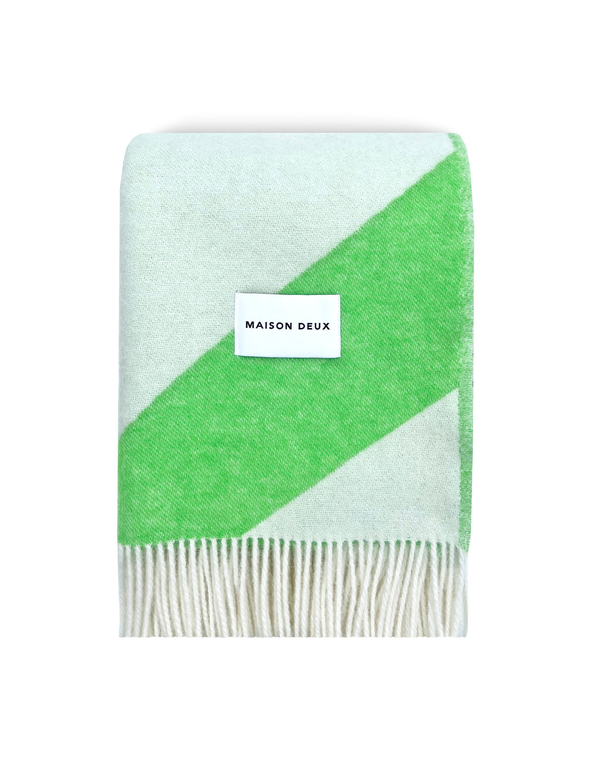 Blanket SWIRL White / Apple 4.25 x 6.5ft