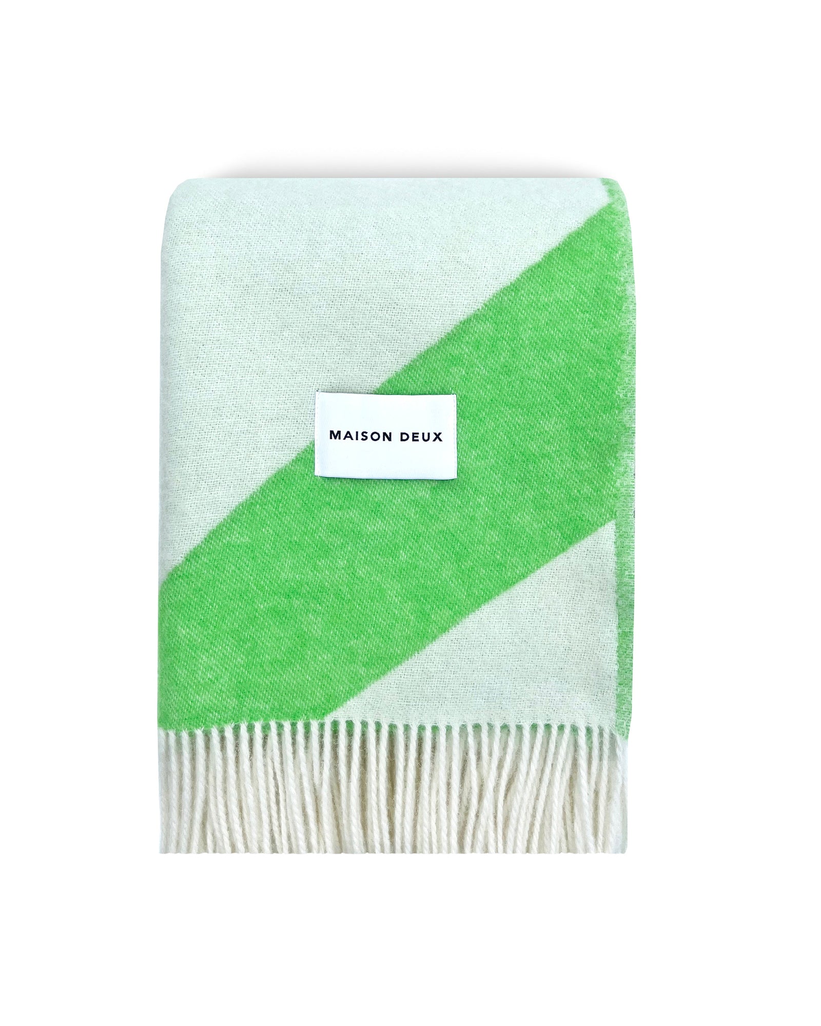 Blanket SWIRL White / Apple 4.25 x 6.5ft