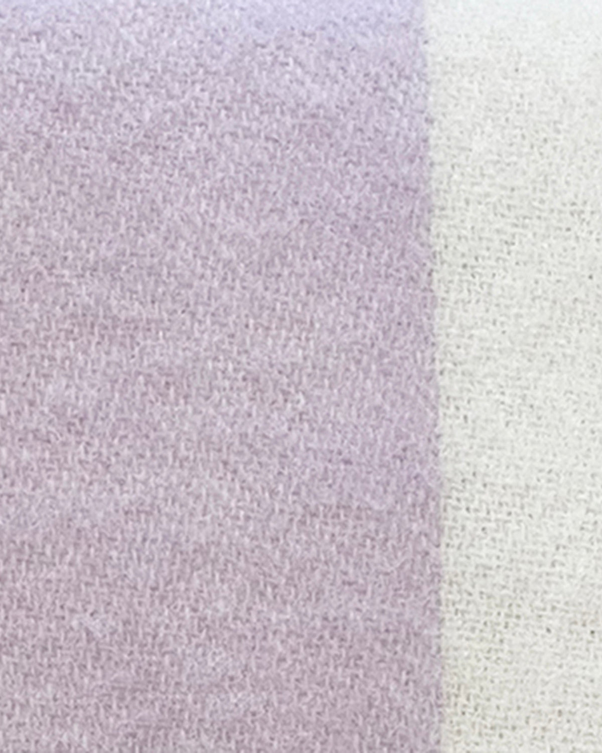 Blanket COLOR BLOCK No. 1 Lilac / Yellow and Orange 4.25 x 6.5ft