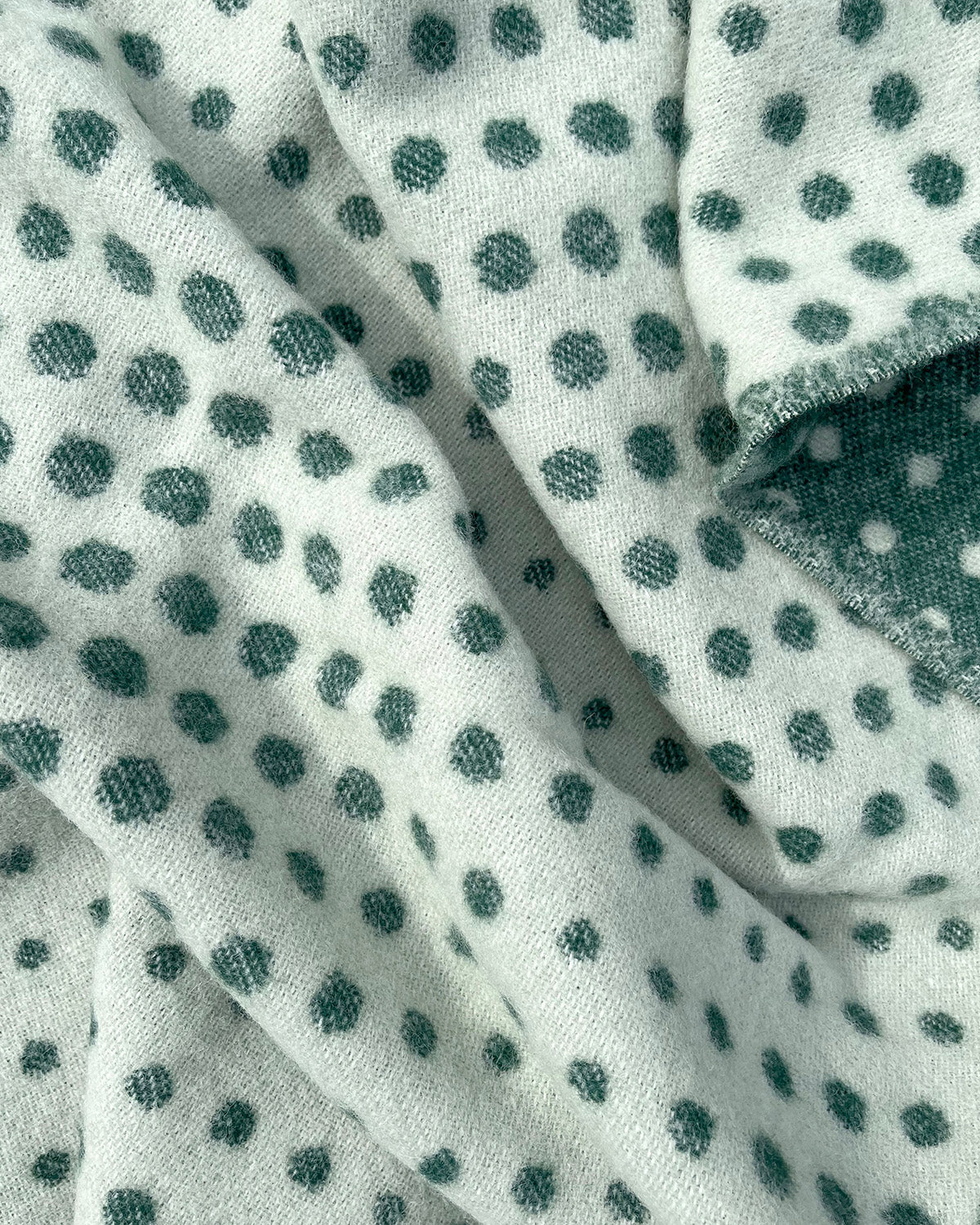 Maison Deux Blanket MOOOI BLOOMING SEADRAGON Sage