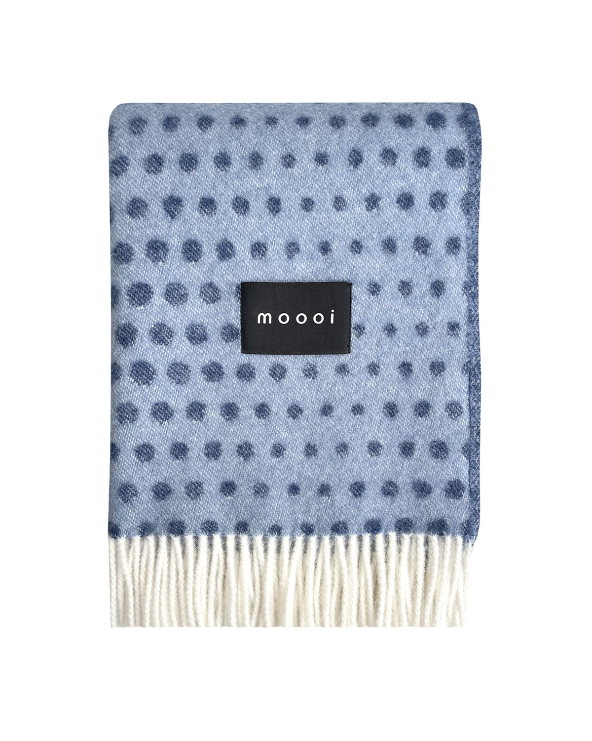 Maison Deux Blanket MOOOI BLOOMING SEADRAGON Denim