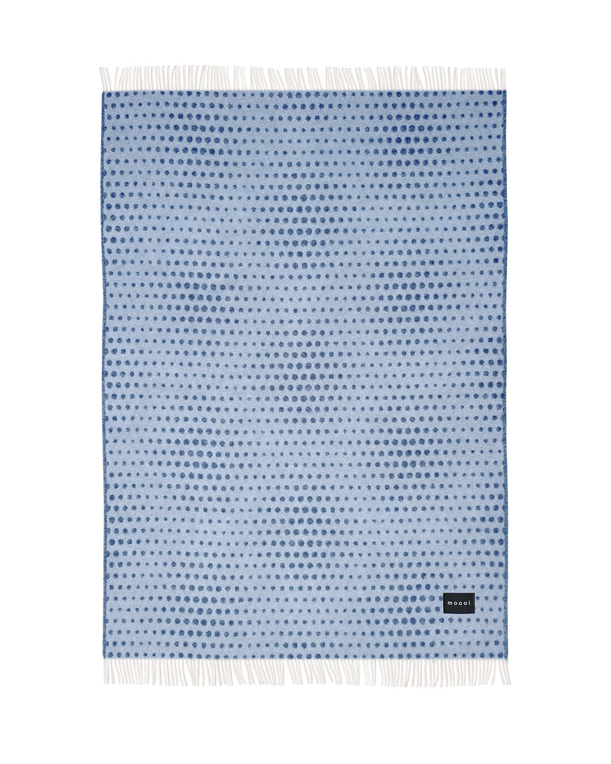 Maison Deux Blanket MOOOI BLOOMING SEADRAGON Denim