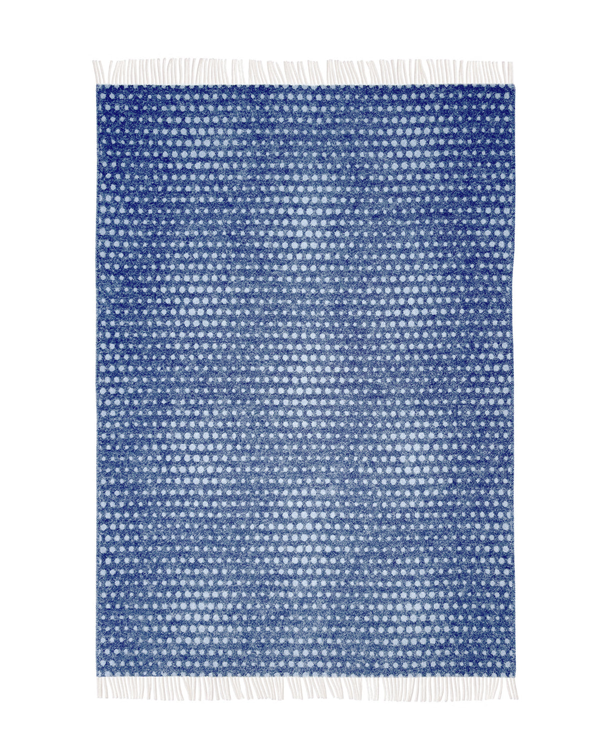 Maison Deux Blanket MOOOI BLOOMING SEADRAGON Denim