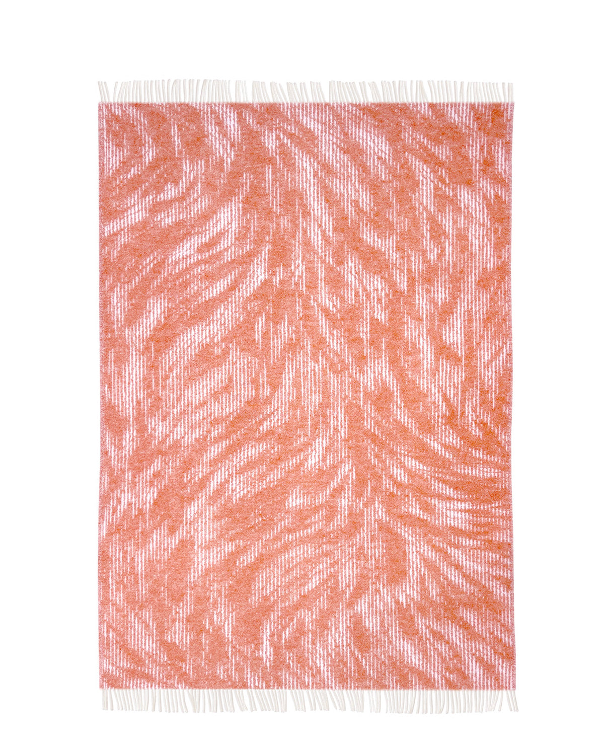 Maison Deux Blanket MOOOI BLUSING SLOTH Pink Rust