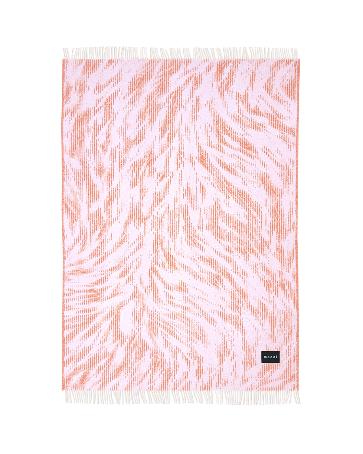 Maison Deux Blanket MOOOI BLUSING SLOTH Pink Rust