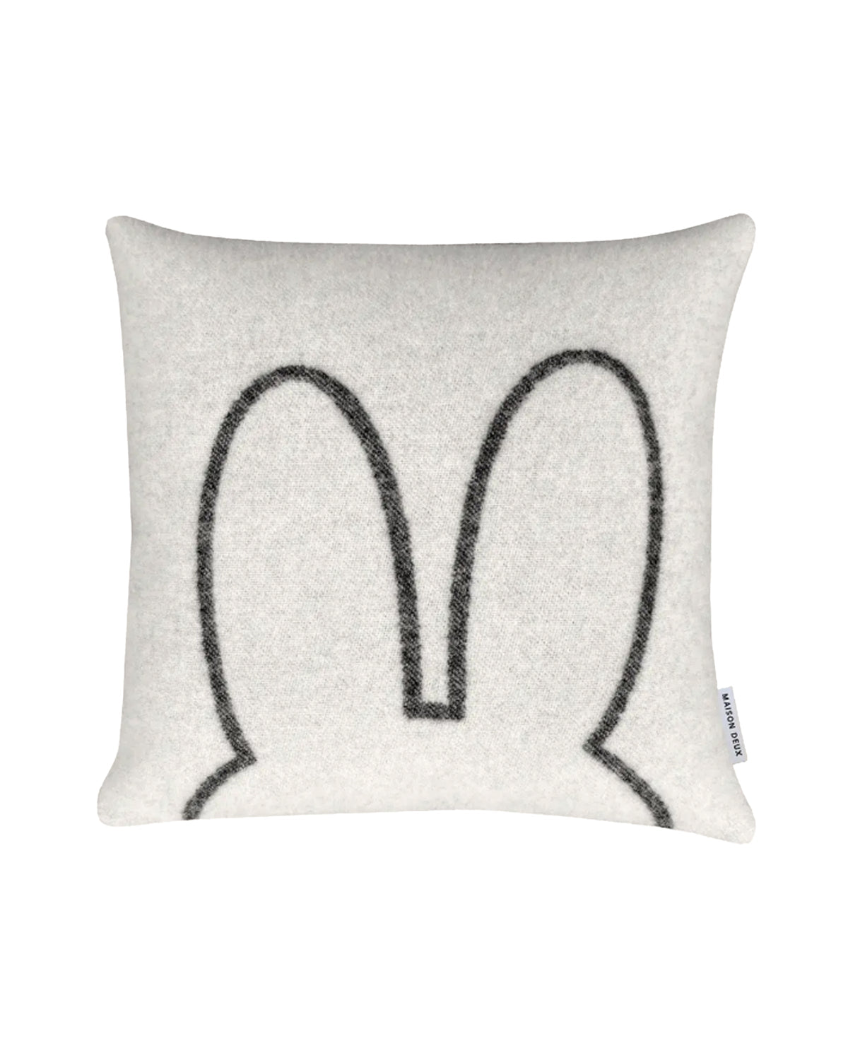 Cushion Cover MIFFY White / Black 20 x 20in