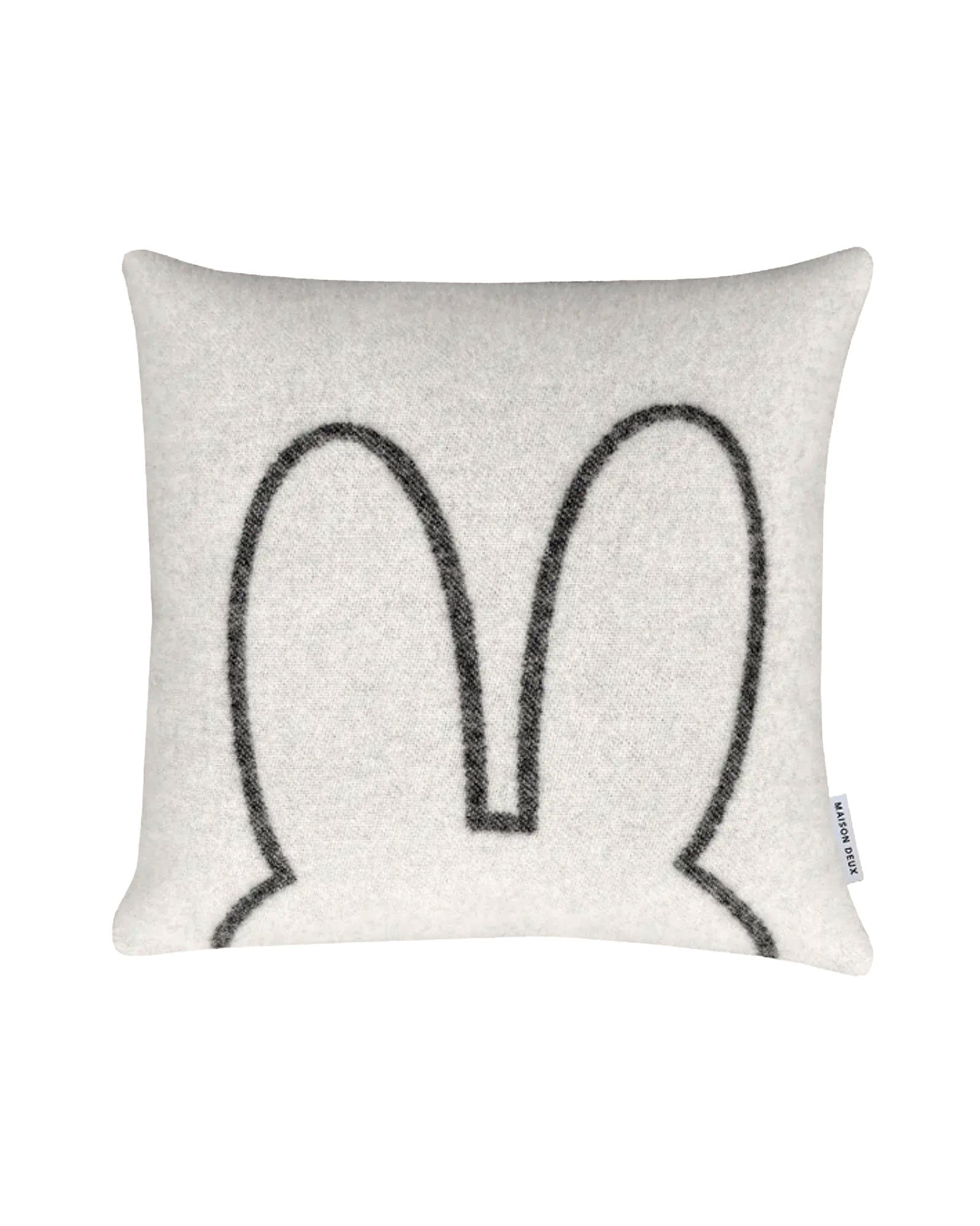 Cushion Cover MIFFY White / Black 20 x 20in