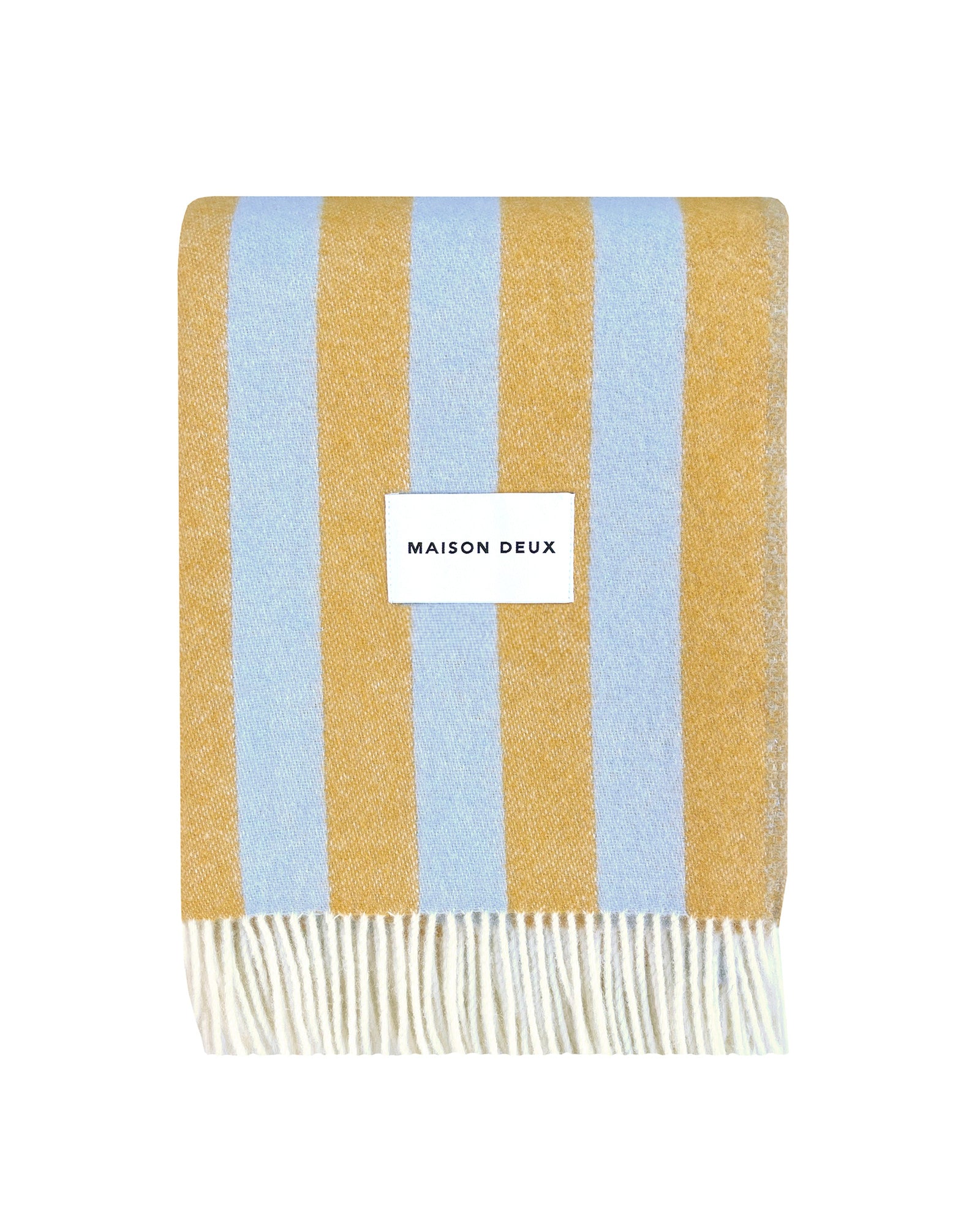 Blanket CANDY WRAP Ice Blue / Honey 4.25 x 6.5ft