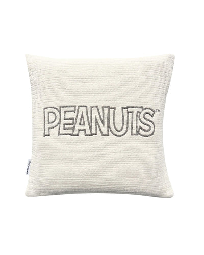 Cushion Cover PEANUTS SUNGLASSES Cotton Black / White 20 x 20in