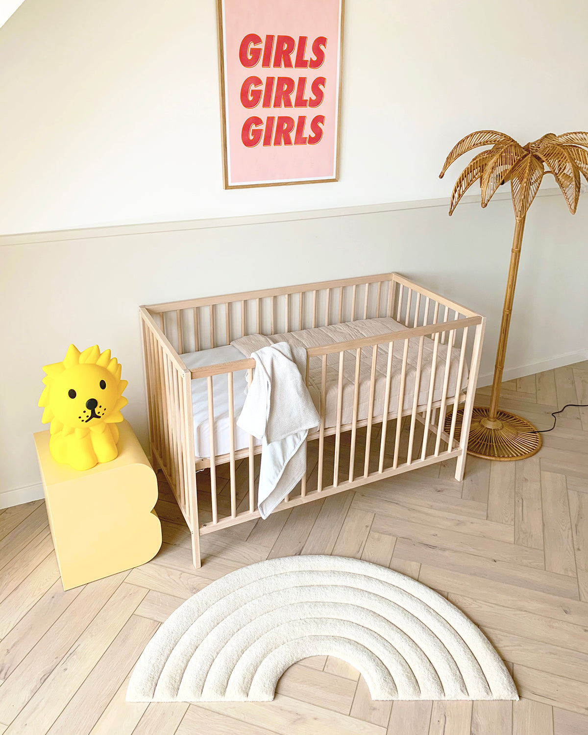 Rug RAINBOW Off White 1.7 x 4ft