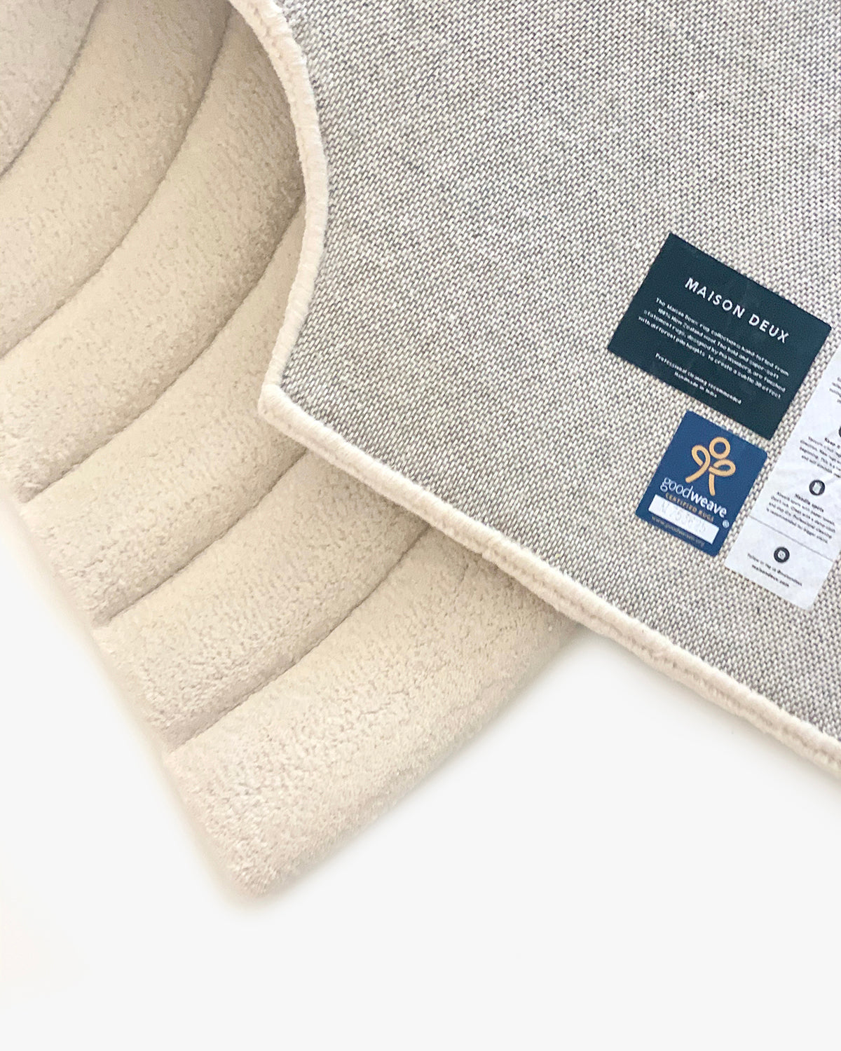 Rug RAINBOW Off White 1.7 x 4ft