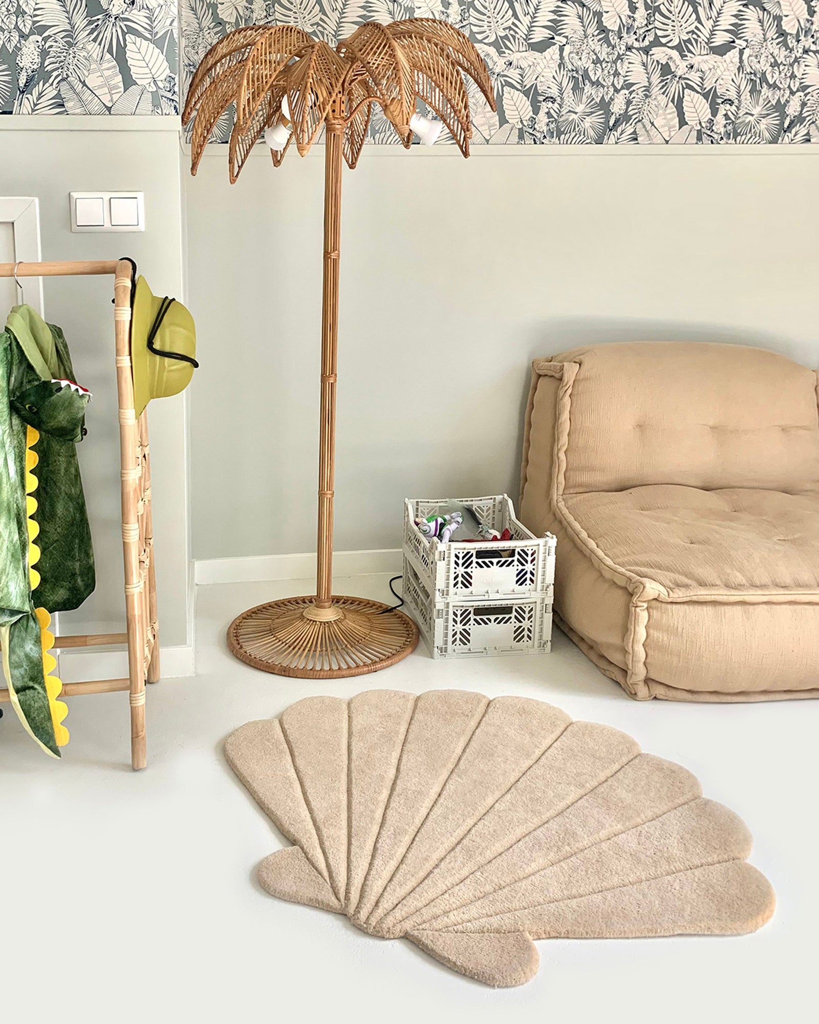 Maison Deux Rug SHELL Sand 3.3 x 2.6 ft