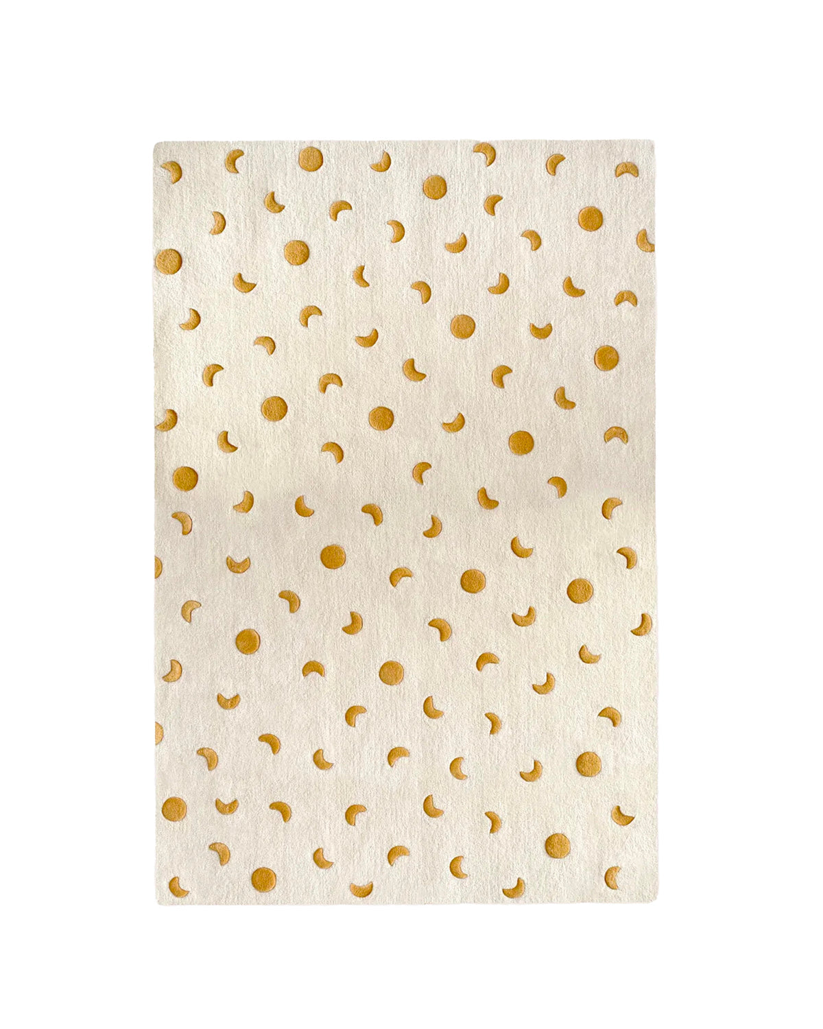 Rug MOONS Cream / Gold 5.5 x 7.9ft