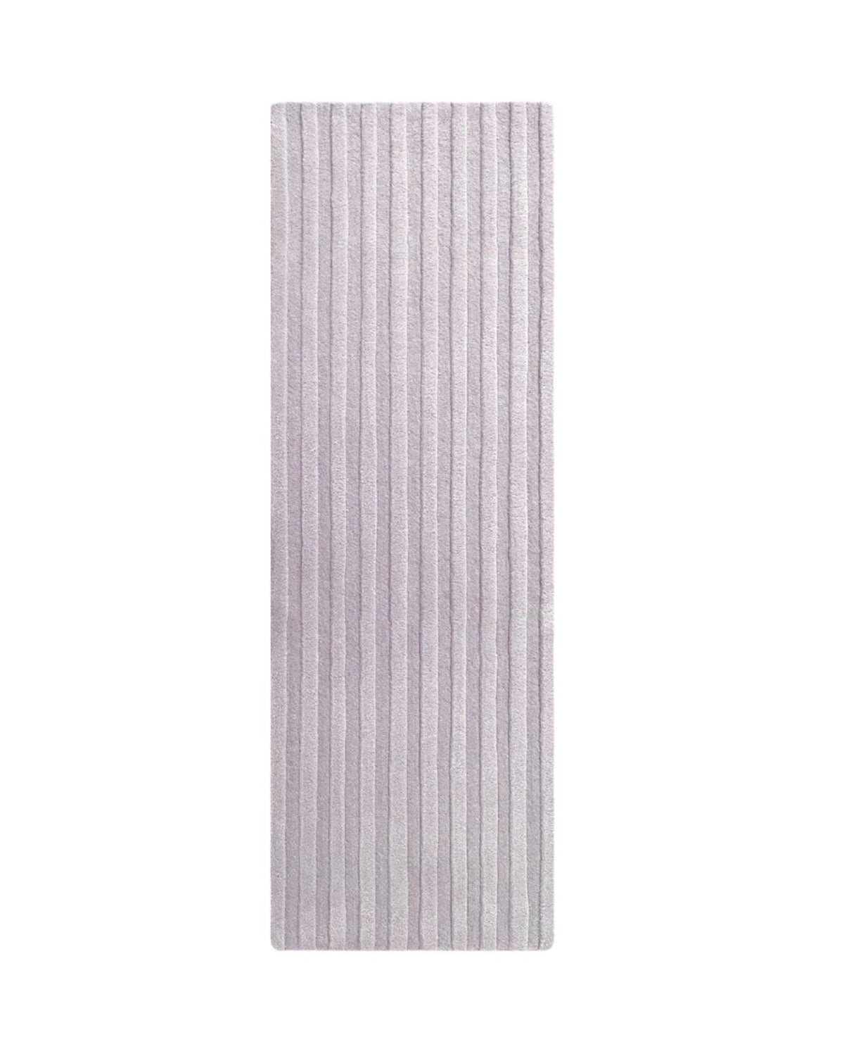 Rug SOLID STRIPE Lilac 3.9 x 5.9ft