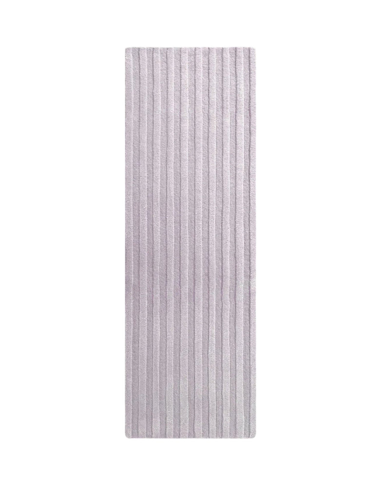 Rug SOLID STRIPE Lilac 3.9 x 5.9ft
