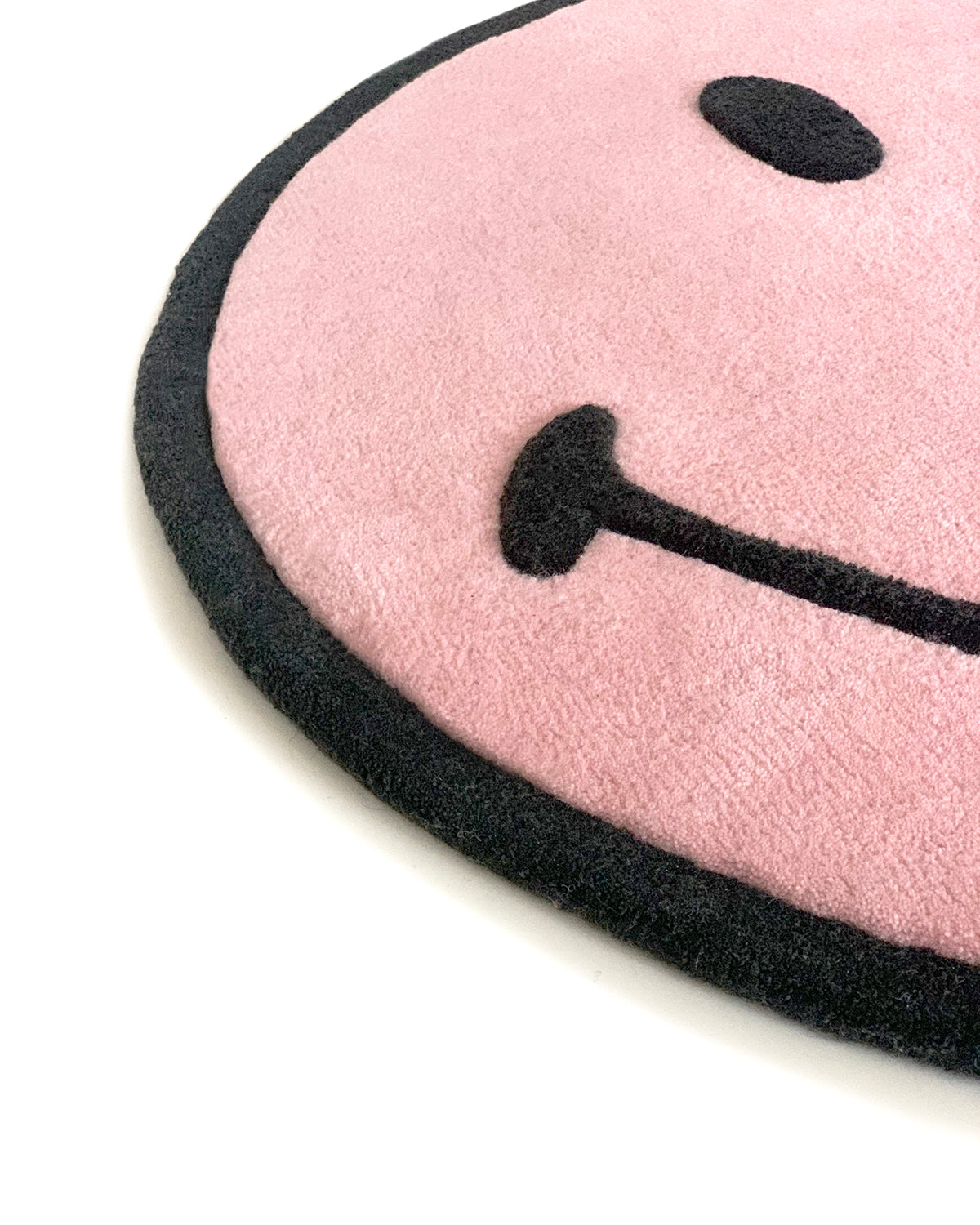 Maison Deux Rug SMILEY® Pink 6.6 ft diameter