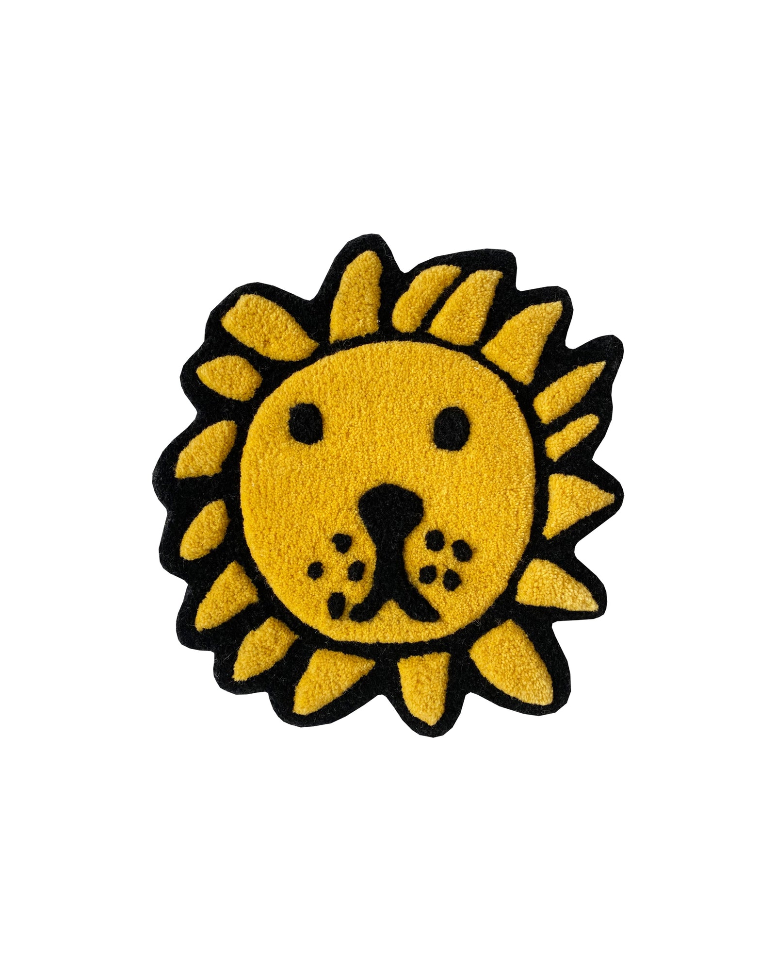 Maison Deux Rug for Wall LION 11.8 inch diameter