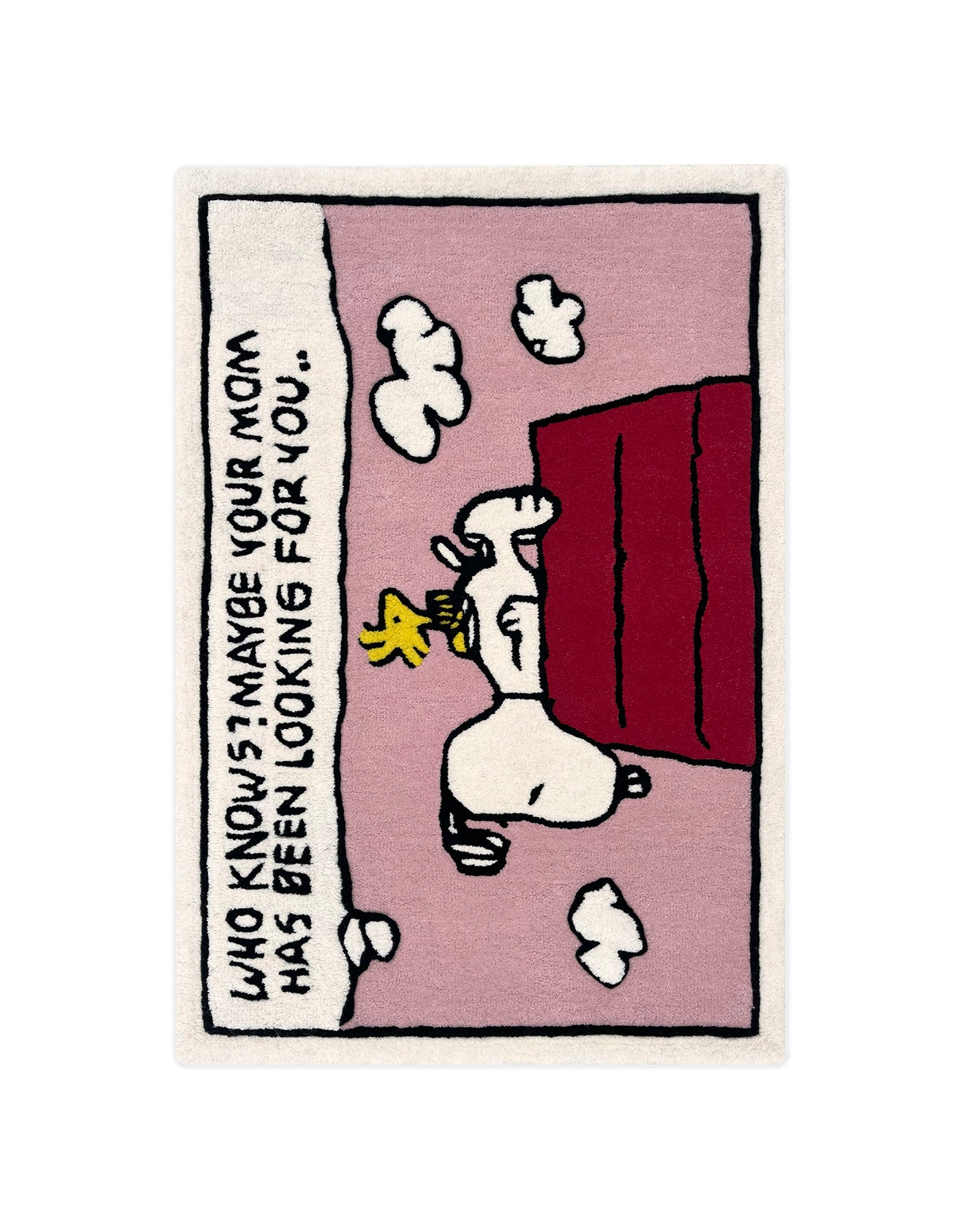 Rug PEANUTS Mom 3.6 x 3.7ft