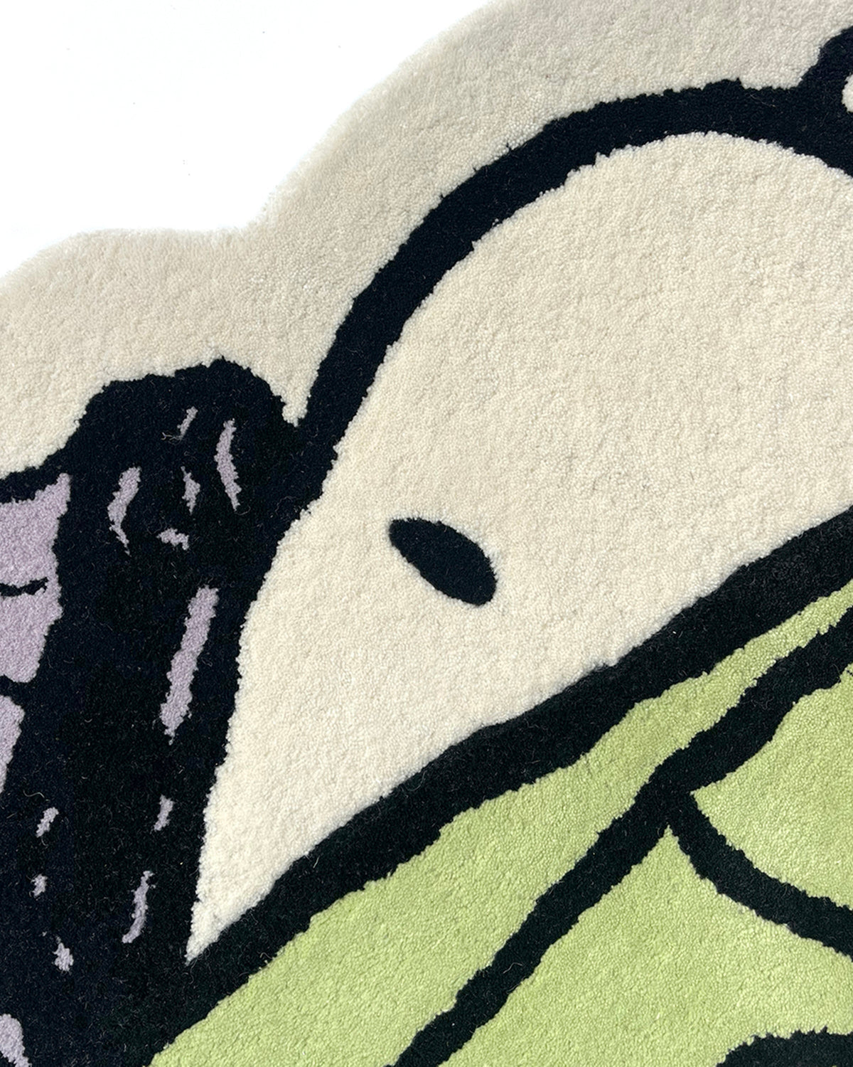 Rug PEANUTS Puffer Jacket Kiwi Lilac 3.6 x 3.7ft