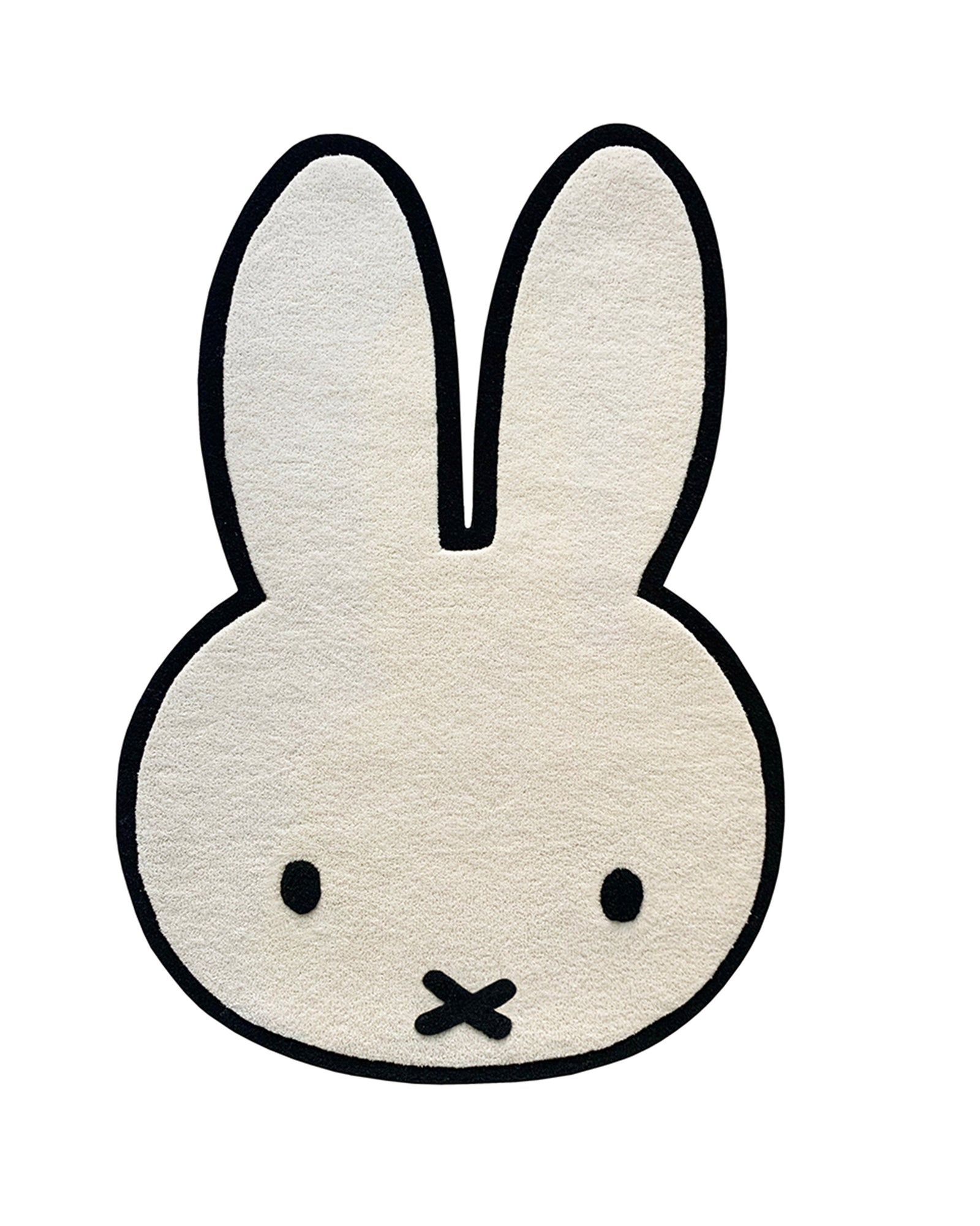 Rug NIJNTJE MIFFY Cream / Black Print 2.6 x 3.7ft