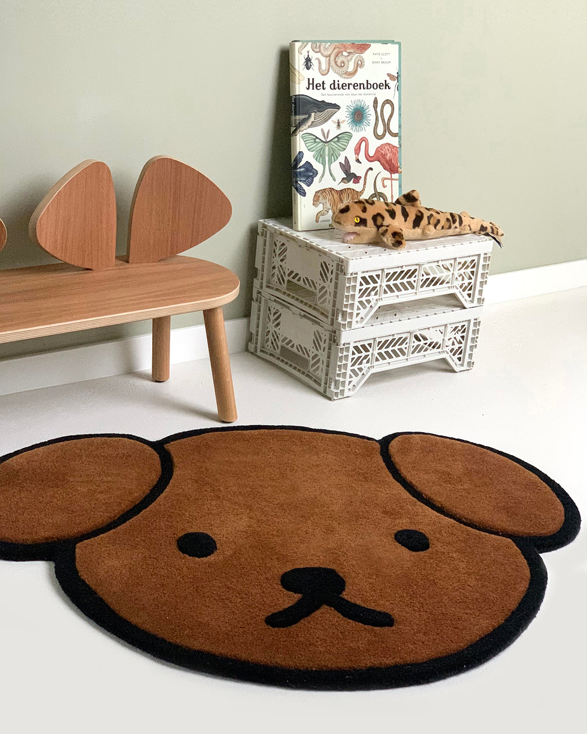 Maison Deux Rug SNUFFY 3.2 x 2.5 ft