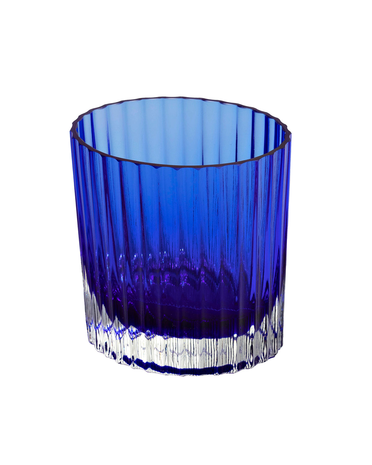 Missoni Home Wine Glasses NASTRI Set of 6  Blue 10 oz, H 3.3"
