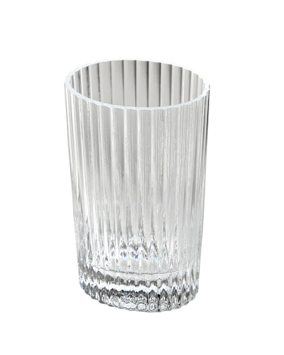 Missoni Home Water Glass NASTRI Set of 6  Transparent 9.8 oz, H 4.75"
