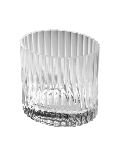 Missoni Home Wine Glasses NASTRI Set of 6  Transparent 10 oz, H 3.3"