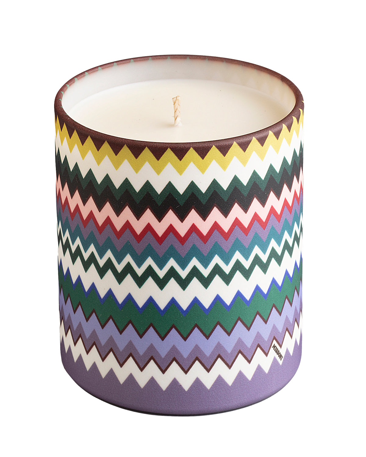 Scented Candle MICRO ZIG ZAG 220gr diam. 3.3", H 3.5"