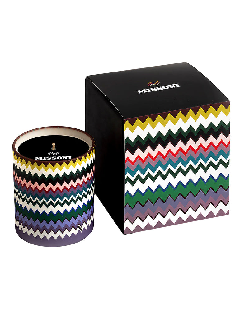 Scented Candle MICRO ZIG ZAG 220gr diam. 3.3", H 3.5"
