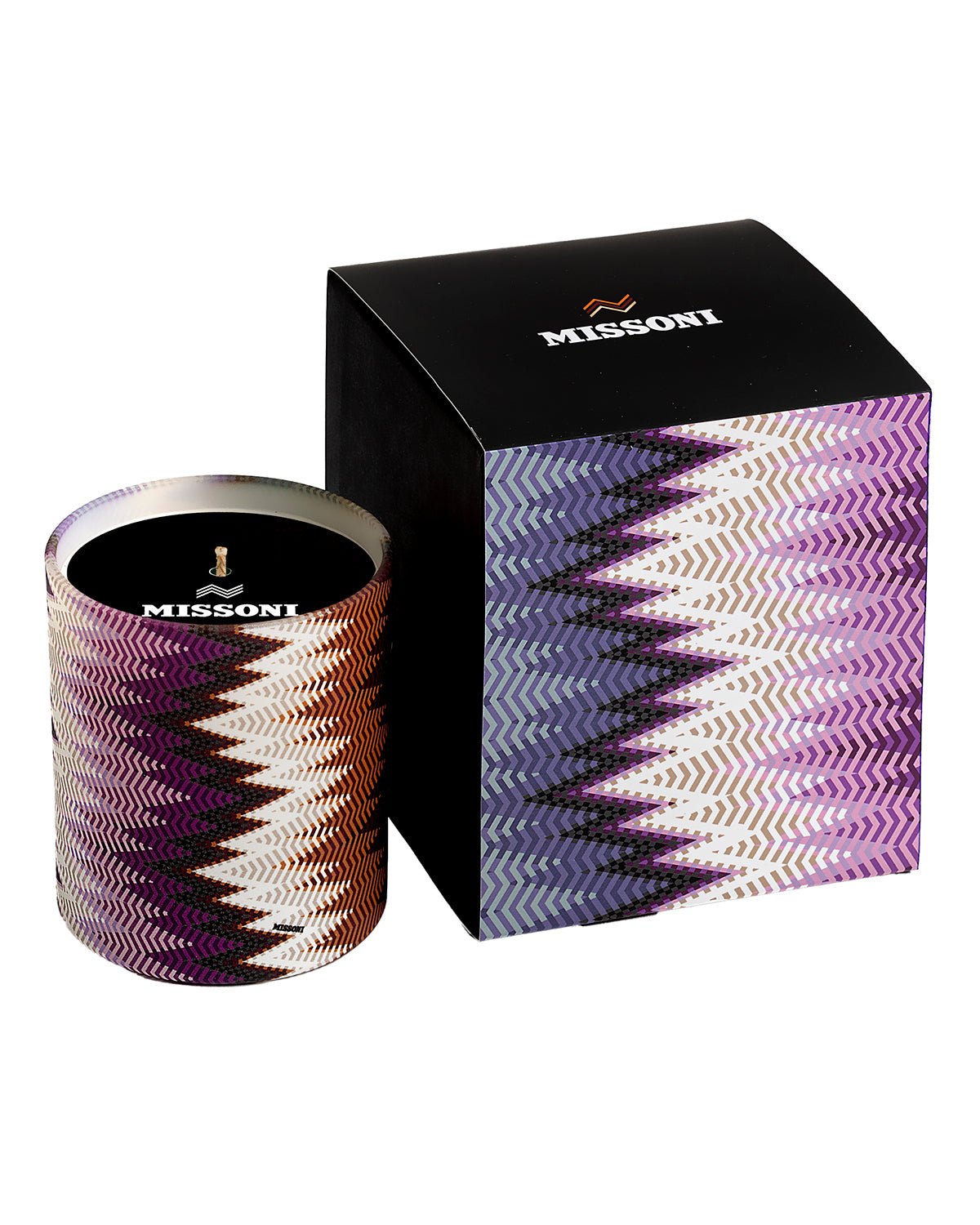 Scented Candle PHRAE ZIG ZAG 220gr  diam. 3.3", H 3.5"