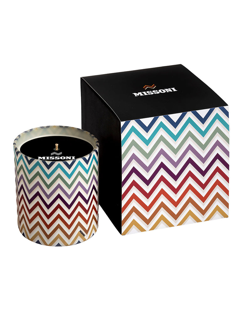 Scented Candle WATAMU ZIG ZAG 220gr diam. 3.3", H 3.5"