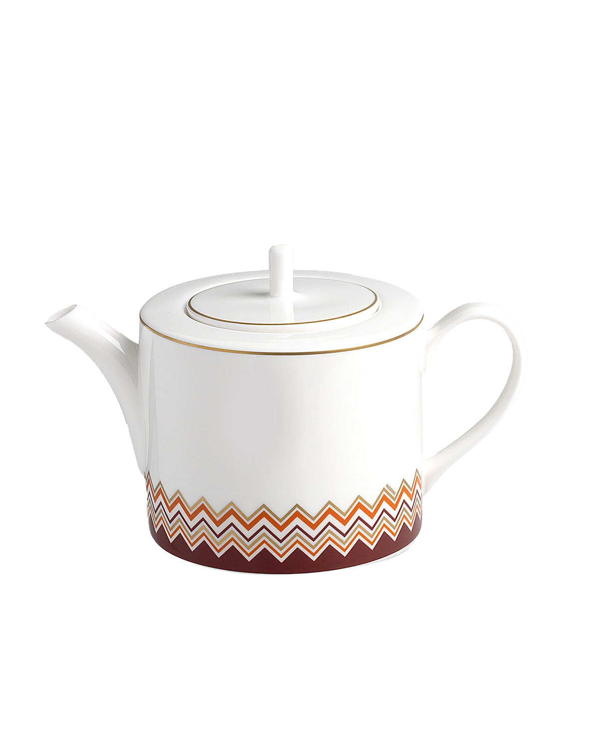 Missoni Home Tea Pot or Coffee Pot ICONIC  diam. 4.75", H 5"