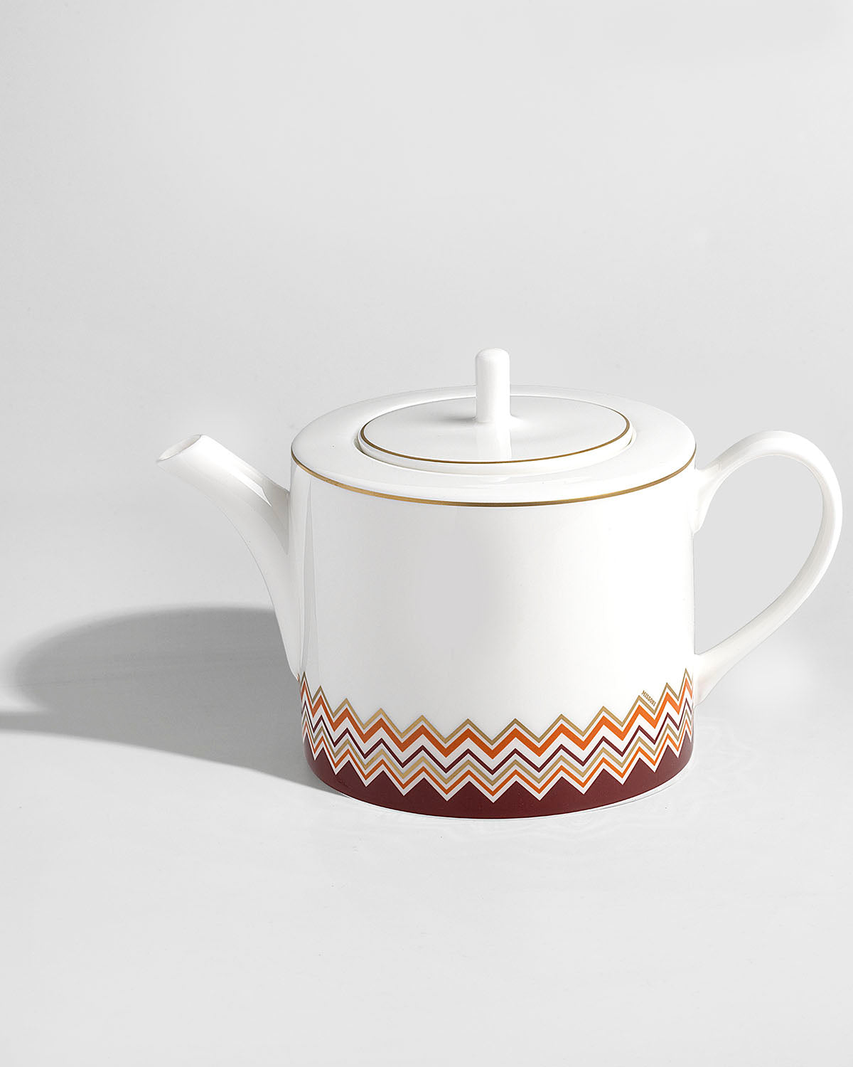 Missoni Home Tea Pot or Coffee Pot ICONIC  diam. 4.75", H 5"