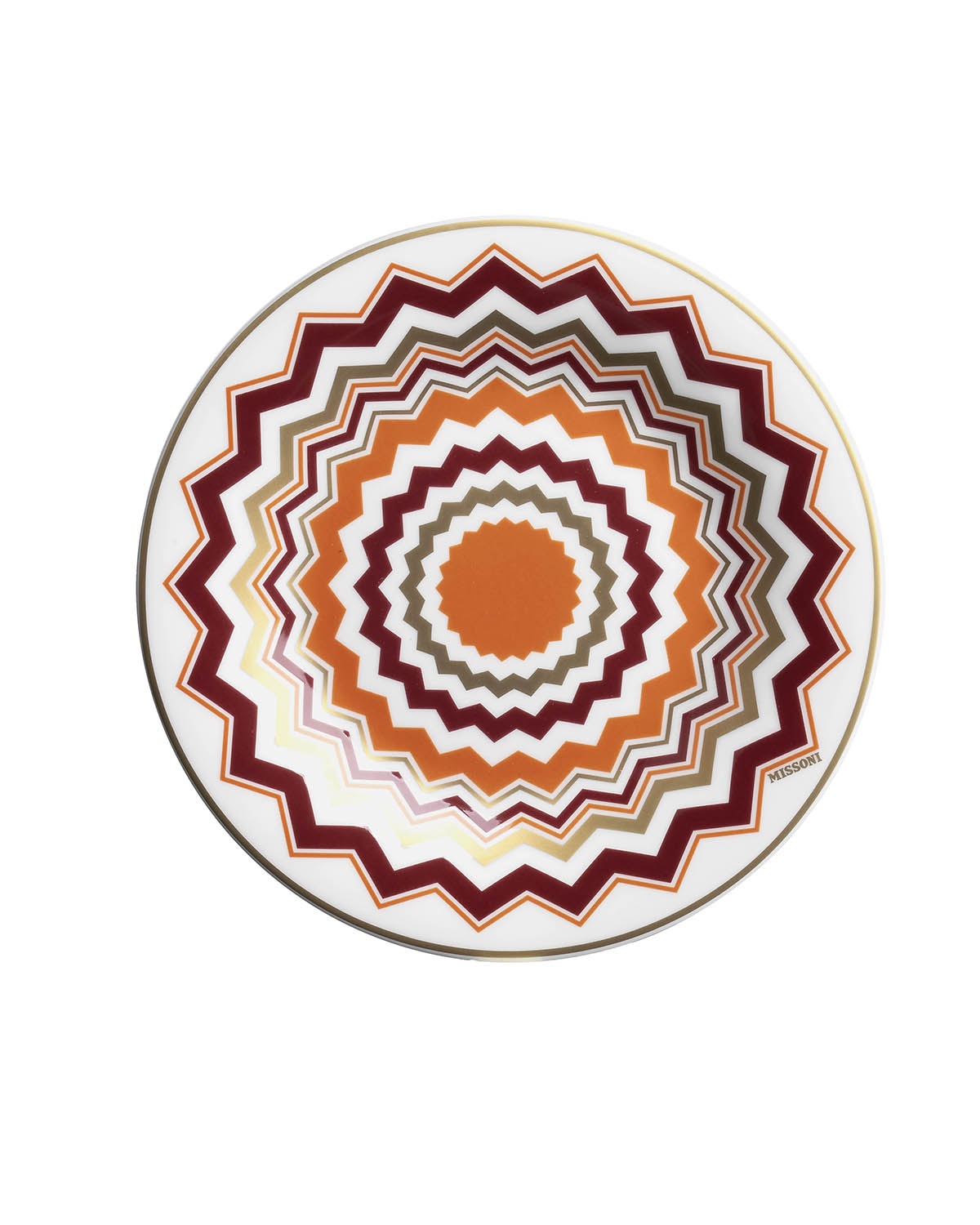 Missoni Home Bread and Butter Plates ICONIC Set of 2  diam. 6"