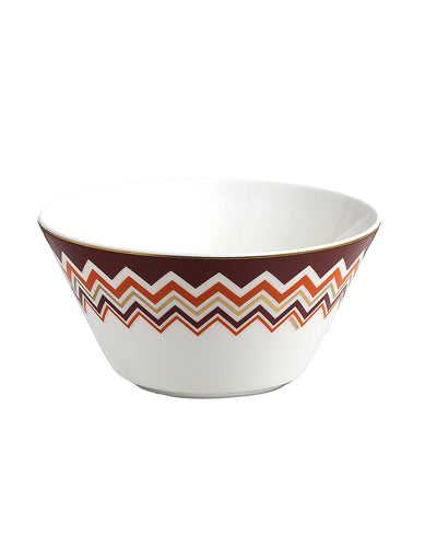 Missoni Home Fruit Bowls ICONIC Set of 2  diam. 5", H 2.5"