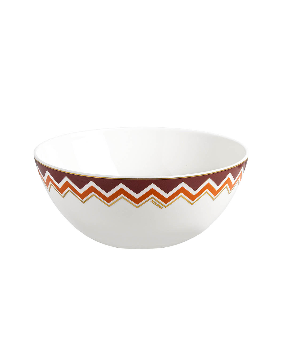 Missoni Home Soup or Cereal Bowls ICONIC Set of 2  diam. 5.75", H 2.3"