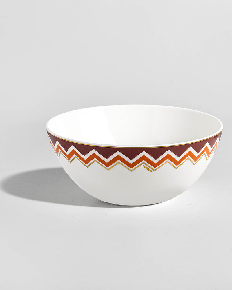 Missoni Home Soup or Cereal Bowls ICONIC Set of 2  diam. 5.75", H 2.3"