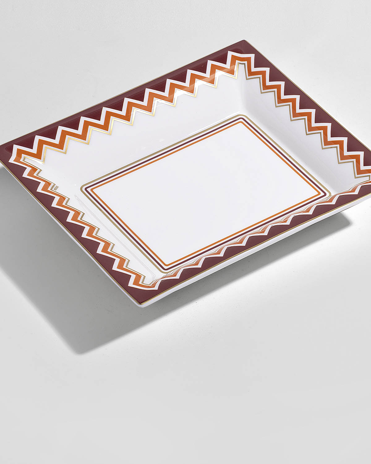 Missoni Home Tray ICONIC Rectangular Large in Luxury Box 8.5" x 6.75"