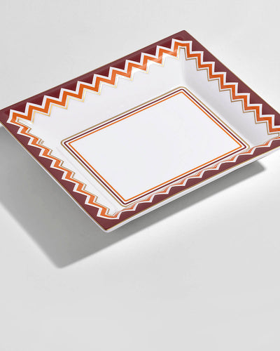 Missoni Home Tray ICONIC Rectangular Large in Luxury Box 8.5" x 6.75"