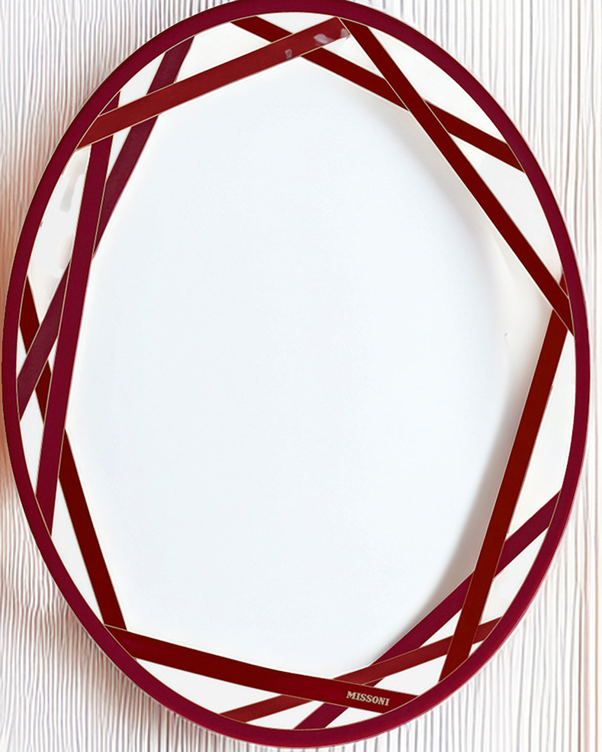 NASTRI BORDEAUX Oval Dish - Ø 36 Cm